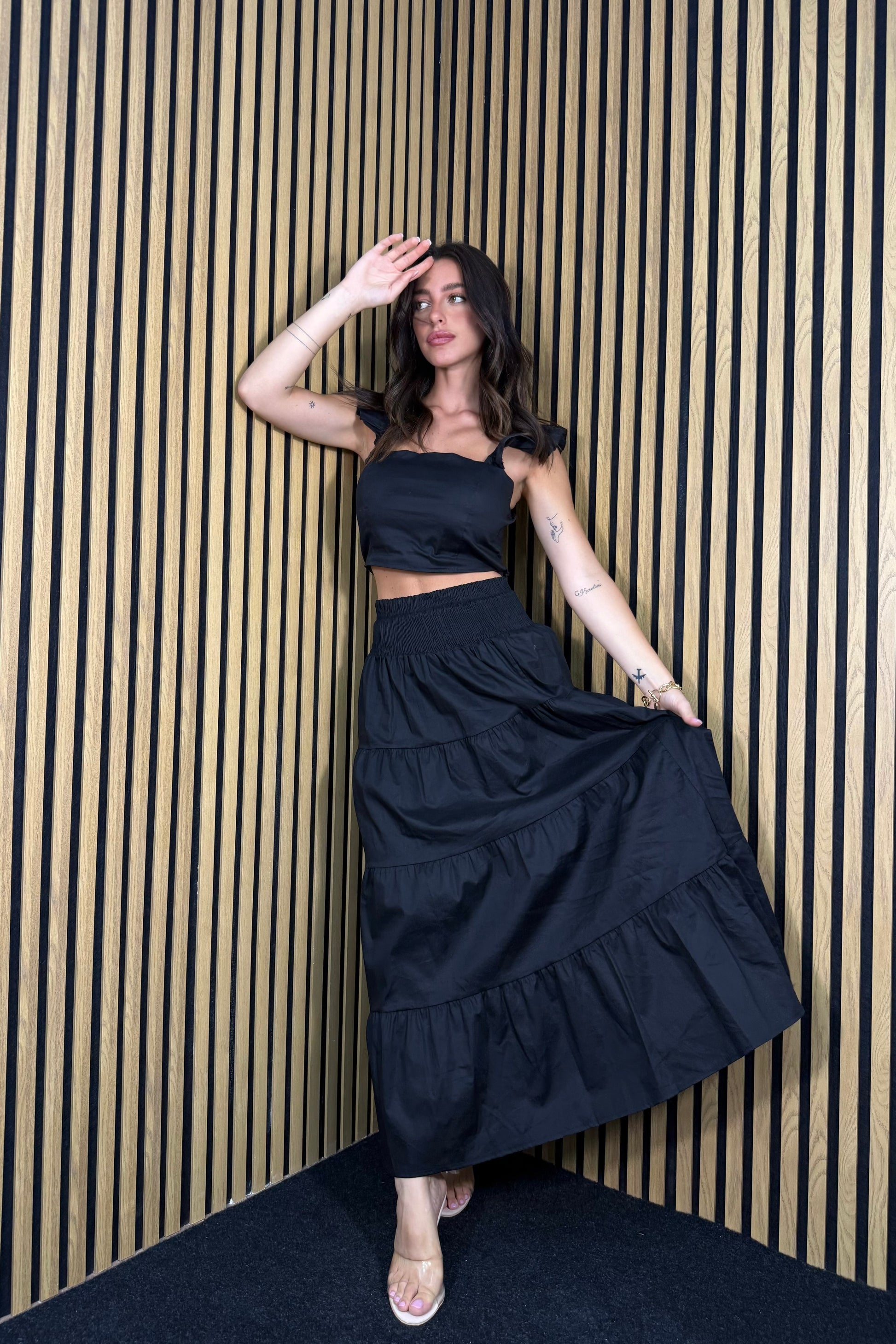 Coordinato SANTORINI nero