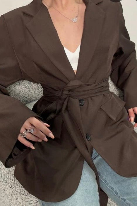 Blazer marrone