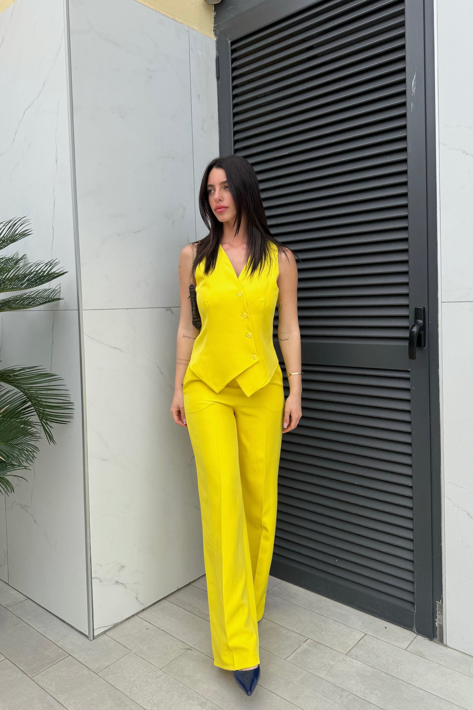 Tailleur lemon