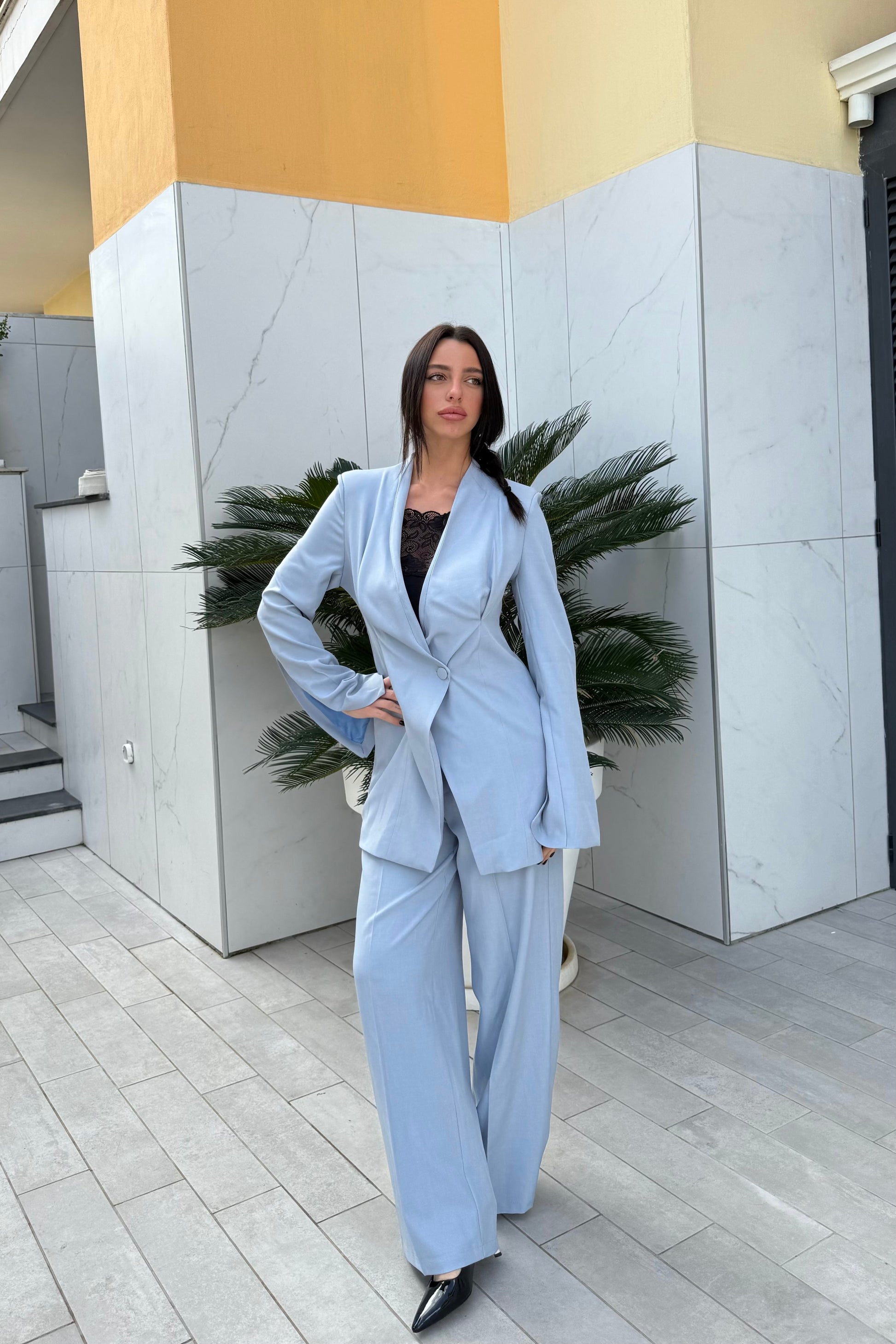 Tailleur sky