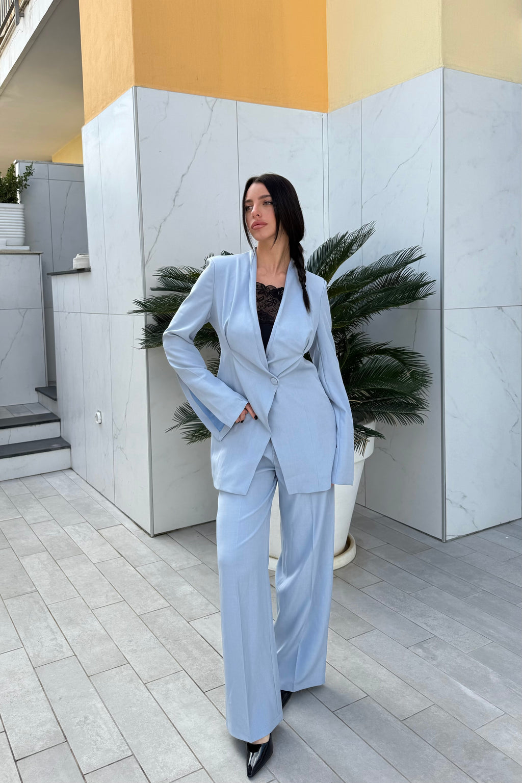 Tailleur sky